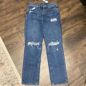 Carmar high waisted ripped jeans
